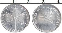 Продать Монеты Ватикан 5 лир 1967 Алюминий