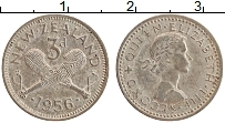 Продать Монеты Новая Зеландия 3 пенса 1956 Медно-никель