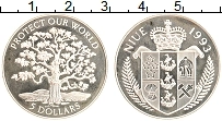 Продать Монеты Ниуэ 5 долларов 1993 Серебро