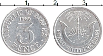 Продать Монеты Биафра 3 пенса 1969 Алюминий