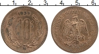 Продать Монеты Мексика 10 сентаво 1935 Медь