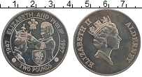Продать Монеты Олдерни 2 фунта 1997 Медно-никель