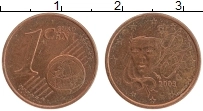 Продать Монеты Франция 1 евроцент 2008 сталь с медным покрытием
