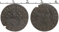 Продать Монеты Франция 2 торнуа 1637 Медь