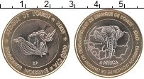 Продать Монеты Буркина Фасо 6000 франков 2003 Биметалл