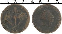 Продать Монеты Сицилия 10 грани 1814 Медь
