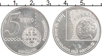 Продать Монеты Португалия 5 евро 2003 Серебро