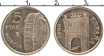 Продать Монеты Испания 5 песет 1999 Медно-никель