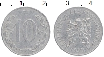 Продать Монеты Чехословакия 10 хеллеров 1953 Алюминий