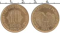 Продать Монеты Вьетнам 10 донг 1974 Латунь