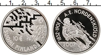 Продать Монеты Финляндия 10 евро 2007 Серебро
