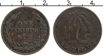 Продать Монеты Антигуа и Барбуда 1 фартинг 1836 Медь