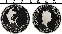 Продать Монеты Ниуэ 1 доллар 2010 Медно-никель