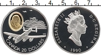Продать Монеты Канада 20 долларов 1990 Серебро