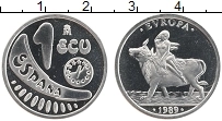 Продать Монеты Испания 1 экю 1989 Медно-никель