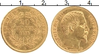 Продать Монеты Франция 20 франков 1858 Золото