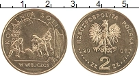 Продать Монеты Польша 2 злотых 2001 Медно-никель