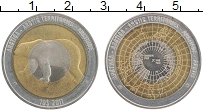 Продать Монеты Арктика 10 долларов 2011 Биметалл
