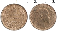 Продать Монеты Великобритания 1/3 фартинга 1902 Бронза