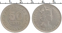 Продать Монеты Борнео 50 центов 1954 Медно-никель