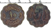 Продать Монеты Египет 10 миллим 1943 Бронза