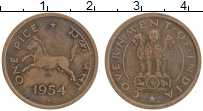 Продать Монеты Индия 1 пайс 1954 Бронза