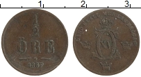 Продать Монеты Швеция 1/2 эре 1815 Медь