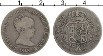 Продать Монеты Испания 4 реала 1848 Серебро