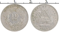 Продать Монеты Никарагуа 10 сентаво 1880 Серебро
