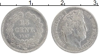 Продать Монеты Франция 25 сантим 1845 Серебро
