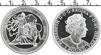 Продать Монеты Остров Святой Елены 1 фунт 2021 Серебро