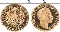 Продать Монеты Пруссия 10 марок 1906 Золото