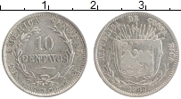 Продать Монеты Коста-Рика 10 сентимо 1892 Серебро