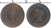 Продать Монеты Цейлон 1/2 цента 1901 Медь