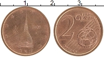 Продать Монеты Италия 2 евроцента 2002 сталь с медным покрытием