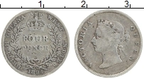 Продать Монеты Британская Гвиана 4 пенса 1891 Серебро