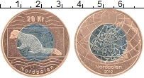 Продать Монеты Северный Полюс 20 крон 2012 Биметалл