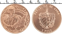 Продать Монеты Куба 1 песо 1993 Медь