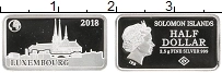 Продать Монеты Соломоновы острова 1/2 доллара 2018 Серебро