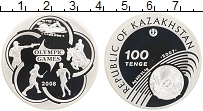 Продать Монеты Казахстан 100 тенге 2007 Серебро