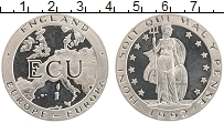 Продать Монеты Великобритания 1 экю 1992 Медно-никель