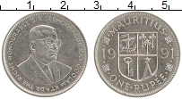 Продать Монеты Маврикий 1 рупия 1991 Медно-никель