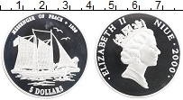 Продать Монеты Ниуэ 5 долларов 2000 Серебро