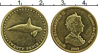 Продать Монеты Тристан-да-Кунья 25 пенсов 2008 Медь