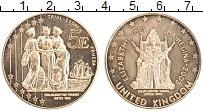Продать Монеты Великобритания 5 евро 2003 Латунь