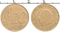 Продать Монеты Бельгия 10 евроцентов 1999 Латунь