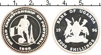 Продать Монеты Уганда 2000 шиллингов 1996 Серебро