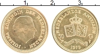 Продать Монеты Антильские острова 50 гульденов 1979 Золото