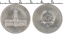 Продать Монеты ГДР 5 марок 1987 Медно-никель