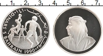 Продать Монеты Бахрейн 5 динар 1990 Серебро